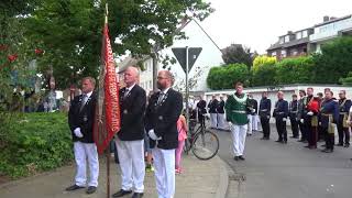 Schützenfest Waldhausen Donnerstag Kranzniederlegung am Ehrenmal [upl. by Rtoip]