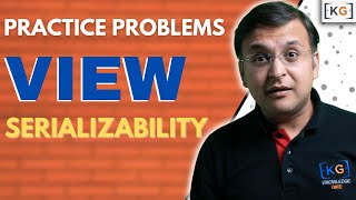 816 Practice Problem on View Serializability [upl. by Ken]