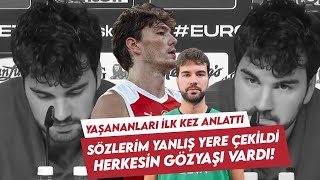 Buğrahan Tuncer quotSözlerim yanlış yere çekildi o toplantıda herkesin gözyaşları vardıquot [upl. by Mckeon]