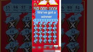 Big WIN on a 10 Scratch Off Ticket from the MD Lottery  CashinHand [upl. by Johann]