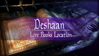 Elder Scrolls Online  Deshaan  Lore Books Location [upl. by Sualokin84]