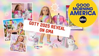 AG American Girl GOTY Girl of the Year Summer McKinny Reveal on GMA Good Morning America Commentary [upl. by Nnail]