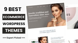 9 Best WordPress Themes for Ecommerce 2024  WordPress Ecommerce Theme [upl. by Marijn476]