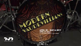 DJDs Modern Vaudevilians rehearsal  Show April 20  May 6 2017 [upl. by Kcirddehs541]