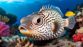 Pufferfish Facts Mastering the Art of Inflating [upl. by Buell]