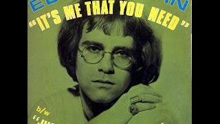 Elton John  Its Me That You Need 1969 With Lyrics [upl. by Odlawso]