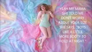 Meghan Trainor All About That Bass Lyrics [upl. by Inele]