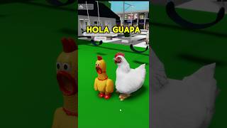 Quiere ser novio de una gallina 😱🐓 roblox brookhaven humor [upl. by Service]