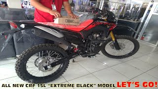 NEW HONDA CRF 150L quotEXTREME BLACKquot 2022 MODEL  SPECS  PHILIPPINES [upl. by Zennas977]