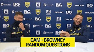 Random Questions  Cam and Browney takeover Press Duty [upl. by Townshend]