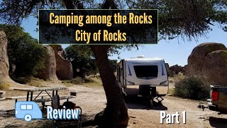 New Mexico State Park  City of Rocks  Camping and Campground Review [upl. by Dorsy]