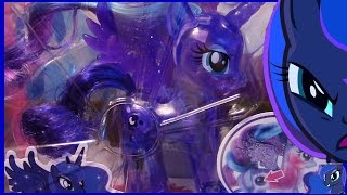 My Little Pony Explore Equestria Sparkle Bright 35inch Princess LunaReview and Unboxing [upl. by Ateuqram829]