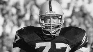 Historia de Lyle Alzado jugador de Los Angeles Raiders Cleveland Browns Denver Broncos [upl. by Younger494]