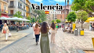 Valencia Spain 🇪🇸  June 2023  4KHDR Walking Tour ▶3hours [upl. by Dowell571]