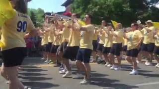 West Genesee 2016 Alumni Band Parade [upl. by Kitti613]