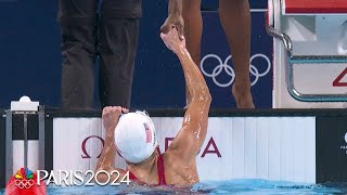 Team USA women SET THE TONE in 4x100m freestyle relay heat  Paris Olympics  NBC Sports [upl. by Mandi]