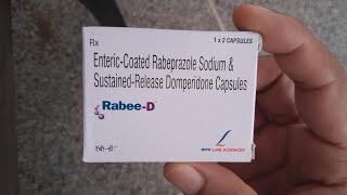 Rabeprazole sodium and Domperidone capsule Uses Side Effects [upl. by Friede]