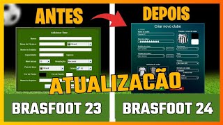 SAIU BRASFOOT 24 ATUALIZOU  REGISTRO GRÁTIS FUNCIONANDO [upl. by Ayikur]