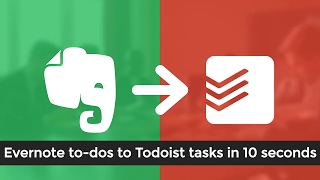 Evernote to Todoist Integration  Todos [upl. by Dinesh182]