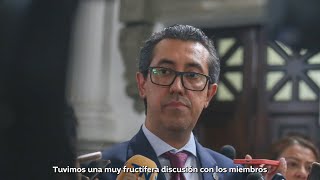 Ministro de Finanzas se refiere a la propuesta de ampliación presupuestaria [upl. by Hgeilhsa]