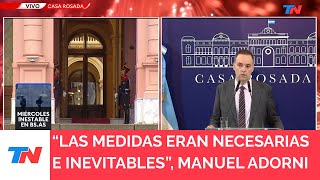 El Gobierno confirmó que recortará subsidios a las tarifas y al transporte a partir del 1° de enero [upl. by Ancier]