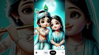 cute krishna  Manasi Bamini newsong [upl. by Aetnuahs680]