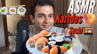 NEE 🍤🍱 SUSHI MUKBANG ASMR TÜRKÇE  YEMEK ASMR  EATING SOUNDS  MOUTH SOUNDS TÜRKÇE ASMR [upl. by Arela]