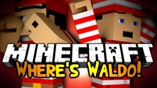 Minecraft Mini Game Wheres Waldo w Gizzy amp Friends [upl. by Cote656]