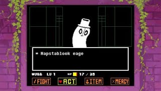 Undertale Napstablook Pacifist [upl. by Erdman]