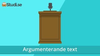 Argumenterande text Svenska  wwwbinogise [upl. by Ainnos121]