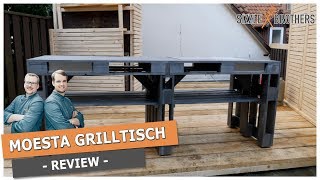 Moesta Grilltisch  Review  Outdoorküche [upl. by Donoho854]