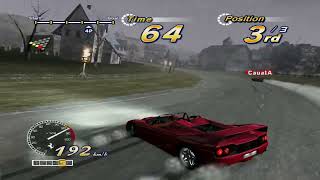 OutRun 2006 Coast 2 Coast PS2 Gameplay On Line in 2024 [upl. by Ube]