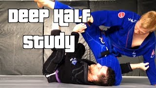 Deep Half Guard Sweep Study [upl. by Sueaddaht]