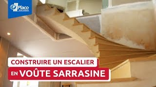 Comment construire un escalier en voûte sarrasine   Trophées Placo® 2013 [upl. by Kim]