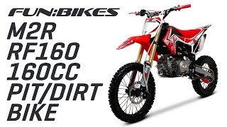 Product Overview M2R RF160 S2 160cc Red Dirt and Pit Bike 2018 [upl. by Kramer]