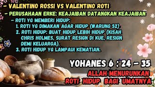 Yohanes 6  24  35 Allah Menurunkan Roti Kehidupan Bagi UmatNya [upl. by Chaffee605]