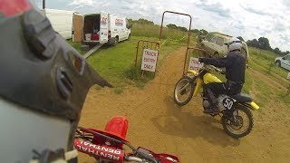 1999 Honda XR250 Chasing 1983 Suzuki SP400 [upl. by Jamison]