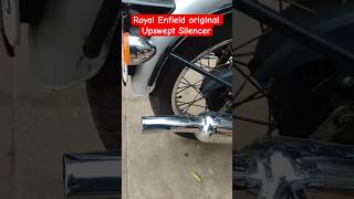 Royal Enfield Original Upswept Silencer Sound 🔥 [upl. by Aylmar]