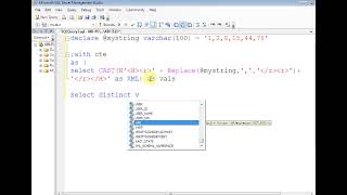 Split String into Multiple Columns in sql  How to Split Comma Separated String Values into Columns [upl. by Ecad]