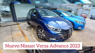 Nissan Versa 2023 Advance Xtronic CVT  Más seguridad por tu Dinero 💰 [upl. by Maribelle770]