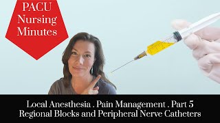 Local Anesthesia Regional Blocks Pain Management Part 51 [upl. by Edyaj]