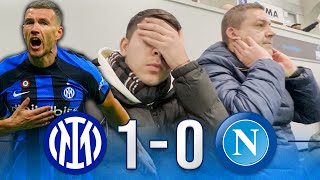 😭 CROLLATI INTERNAPOLI 10  LIVE REACTION NAPOLETANI dallo STADIO SAN SIRO [upl. by Alegnave]