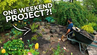 You can build this by hand  How To Small PONDLESS Waterfall DIY [upl. by Ariet]