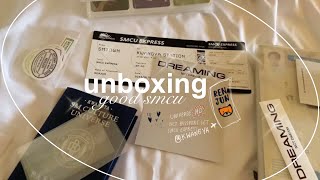 unboxing🧊 ─ good smcu  universe md🐹🦊  nct passport set✈️  smcu express kwangya [upl. by Osyth110]