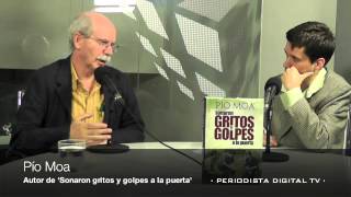 Entrevista a Pío Moa autor de Sonaron gritos y golpes a la puerta 31 mayo 2012 [upl. by Alister670]