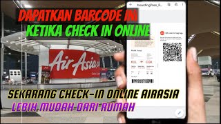 CARA MUDAH CHECK IN ONLINE AIR ASIA 24 JAM SEBELUM KEBERANGKATAN [upl. by Jolee]