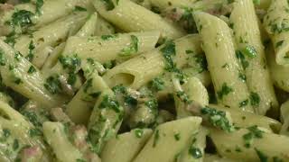 Pasta met spinazie kip en Boursin [upl. by Neyr]