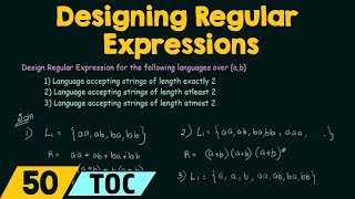 Designing Regular Expressions [upl. by Siddra]