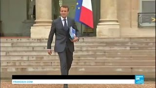 Emmanuel Macron démissionne du gouvernement [upl. by Nire]