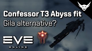 EVE Online  Solo Confessor T3 Abyss fit 24mil  15 min [upl. by Etteiluj23]